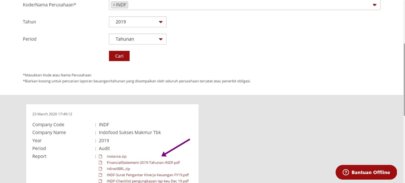 Cara Download Laporan Keuangan dan Annual Report di IDX